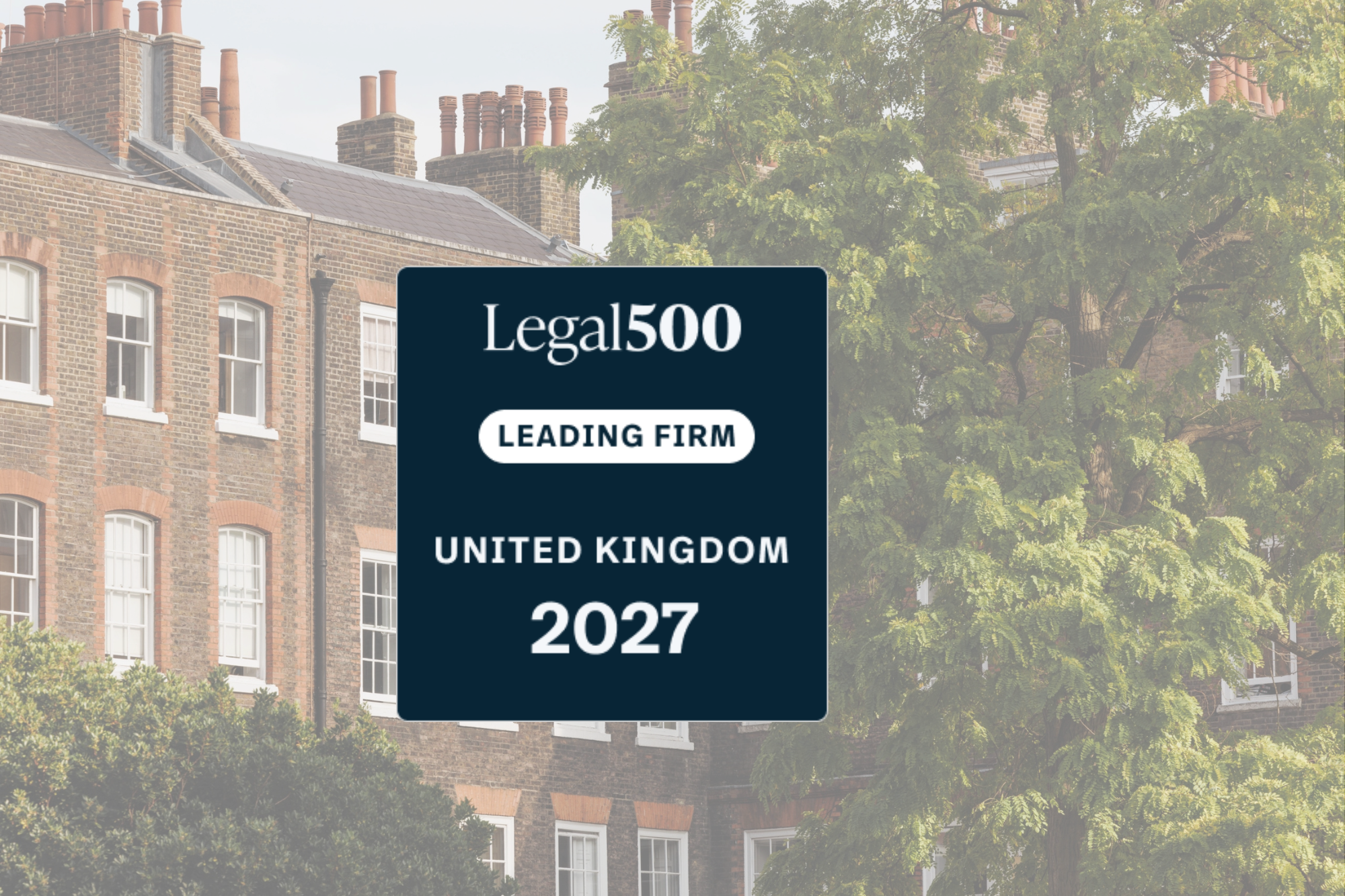 The Legal 500 UK 2027: Payne Hicks Beach Recognised with Top Rankings